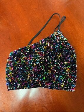Sequin top